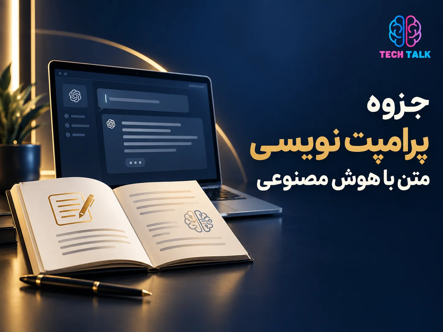 جزوه پرامپت نویسی متن با هوش مصنوعی