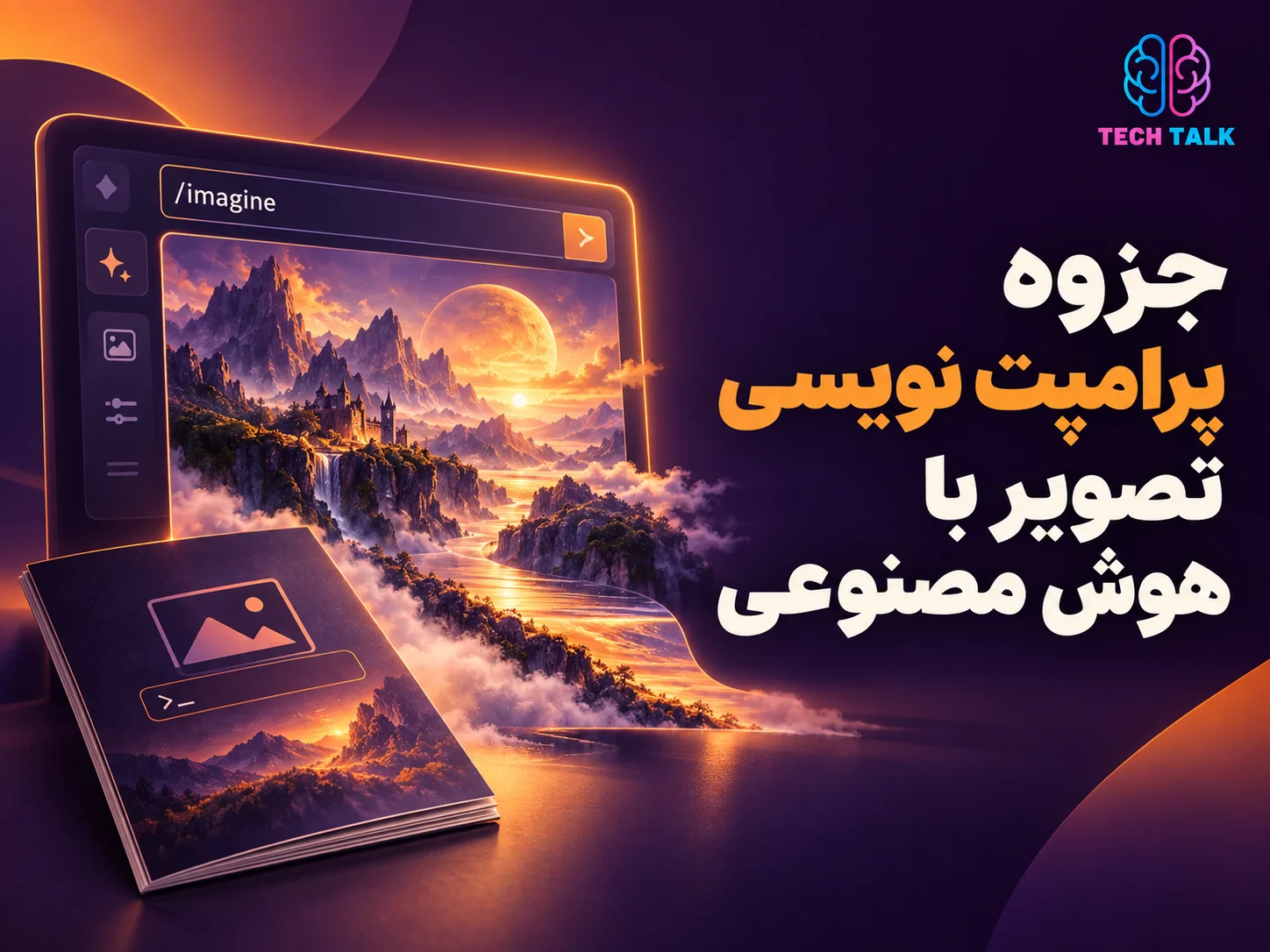 جزوه پرامپت نویسی تصویر با هوش مصنوعی